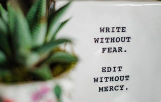 write without fear | For Writer's blog | author Imogen Clark