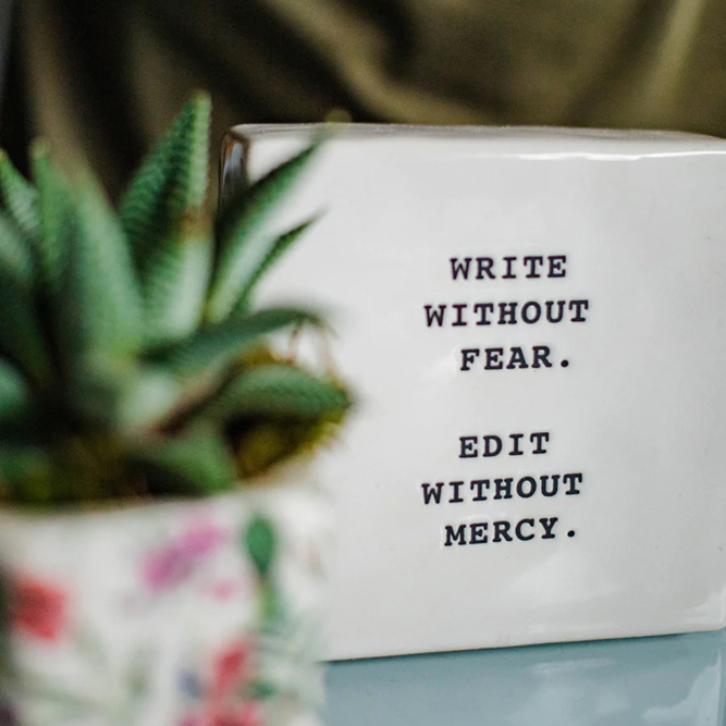 write without fear | For Writer's blog | author Imogen Clark